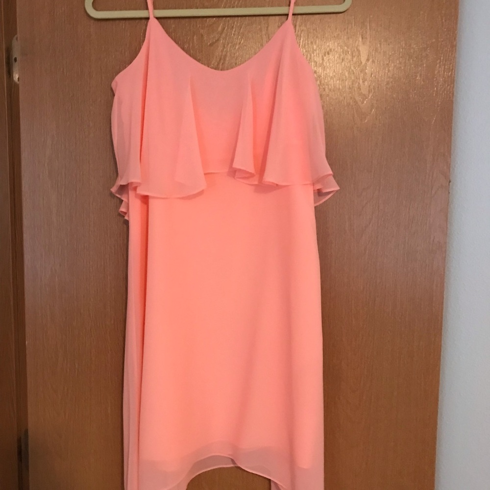 Coral dress